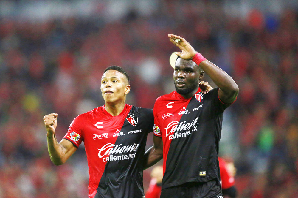 El colombiano Zapata y el ecuatoriano Caicedo le dan triunfo al Atlas sobre Tigres