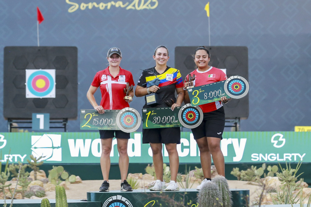 La colombiana Sara López gana oro en arco recurso en la Copa Mundial