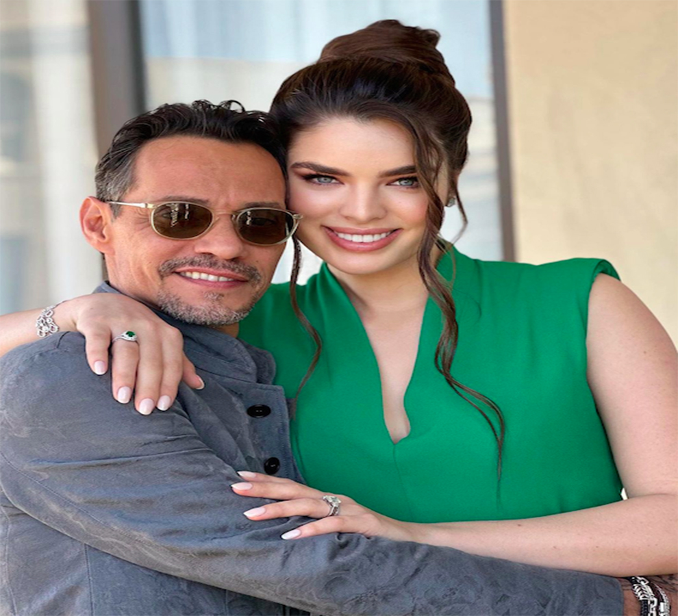 Marc Anthony y Nadia Ferreira habrían bautizado a su bebé en tierras mexicanas