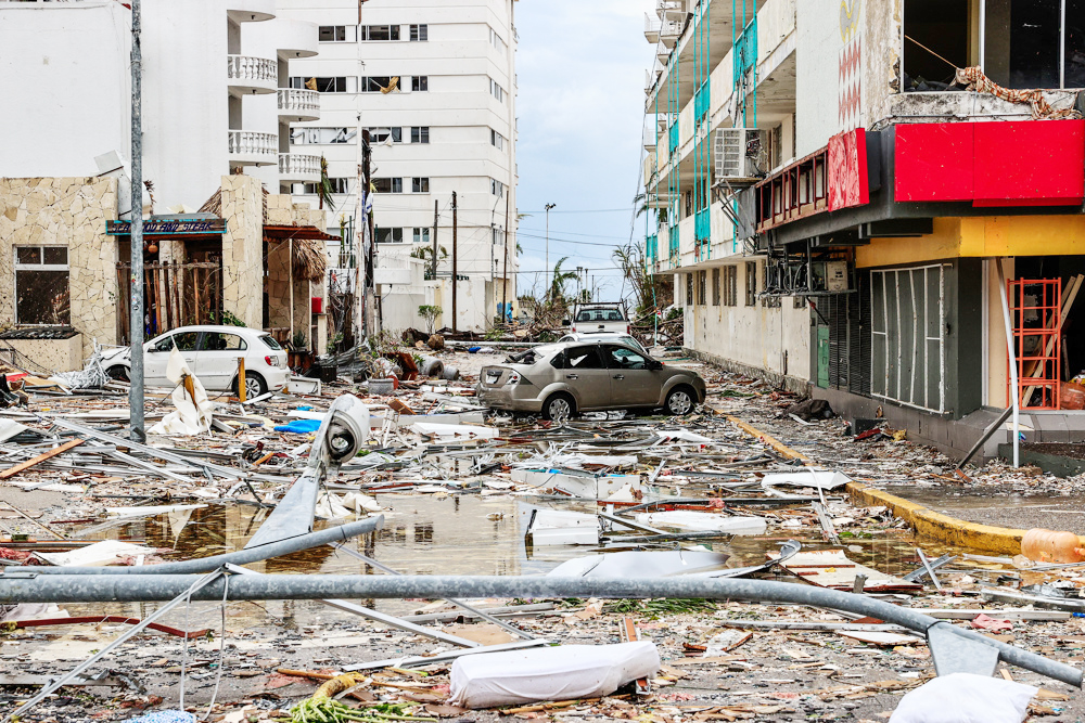 "Acapulco está desolado, una película de terror", el relato del impacto brutal de Otis