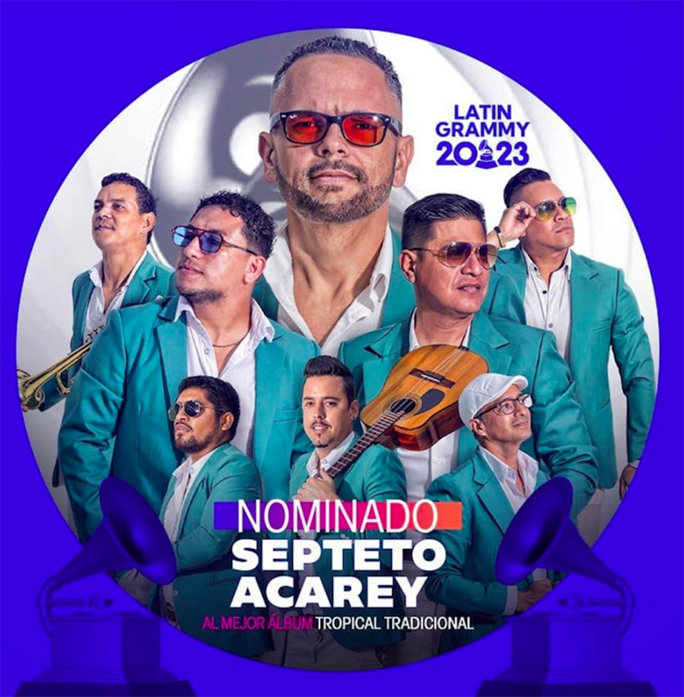 Septeto Acarey disputará el Latin Grammy con homenaje al cubano Jorge Luis Piloto