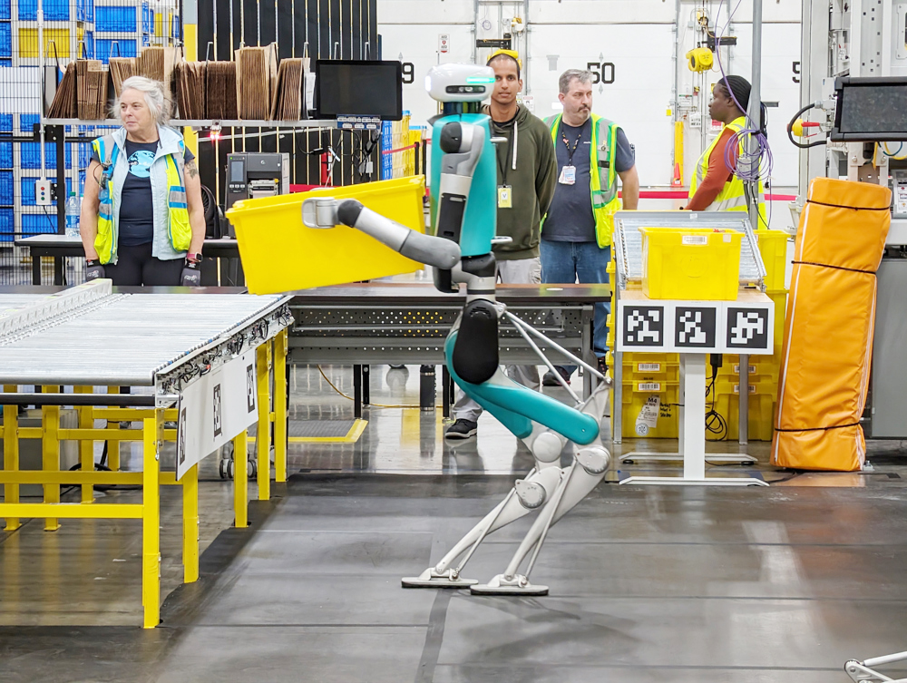 Amazon apuesta por un nuevo sistema robótico y más IA en almacenes para agilizar envíos