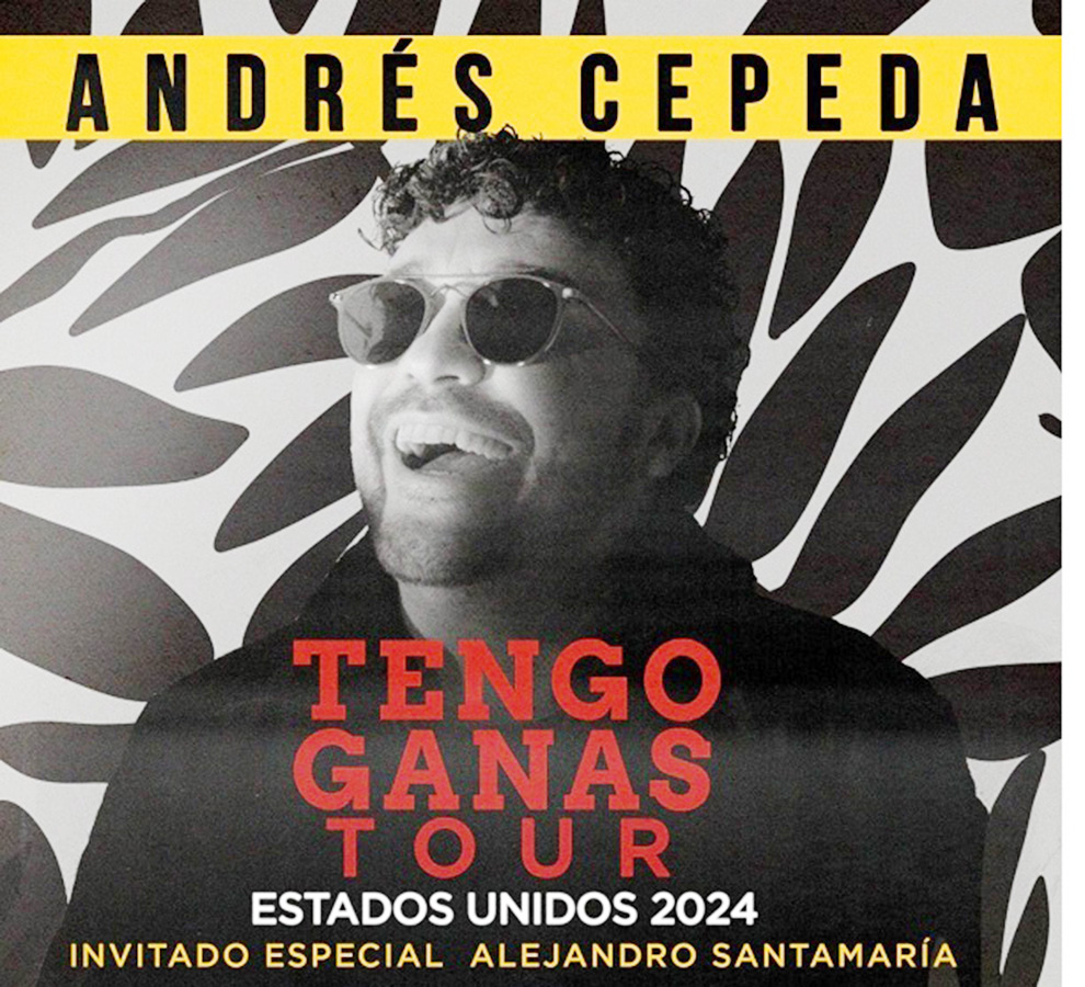 Andrés Cepeda anuncia 15 conciertos en las principales ciudades de EE.UU en 2024