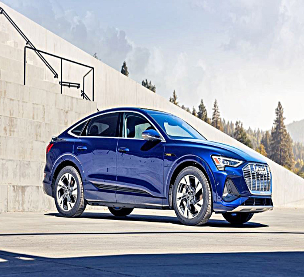 Audi Q8 Sportack e-tron del 2024, un SUV EV con un excelente rango de comodidad