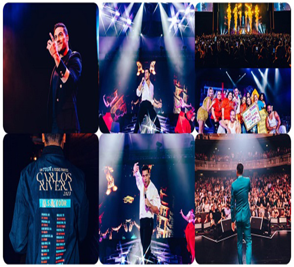 Carlos Rivera cosecha éxito en EE.UU con su gira “Un Tour a Todas Partes”