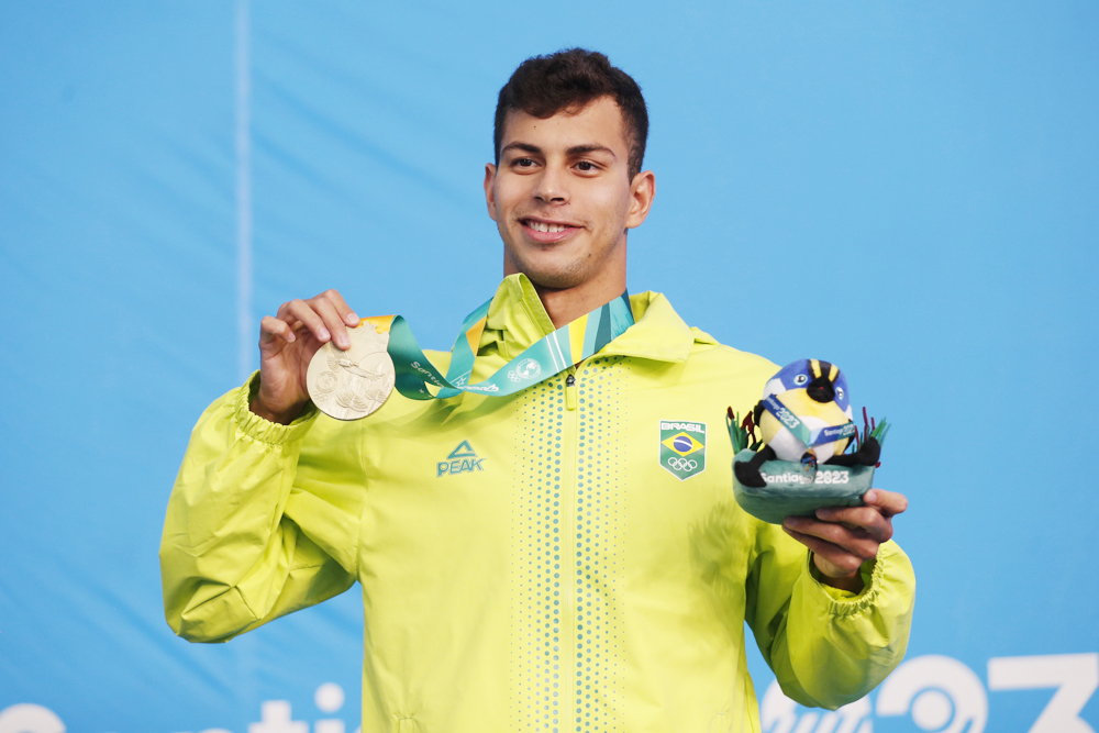 El brasileño Guilherme Costa se cuelga su cuarta medalla dorada en Santiago 2023