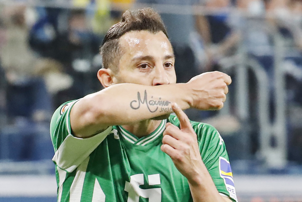 Andrés Guardado, “orgulloso de ser parte de la historia”  del Betis