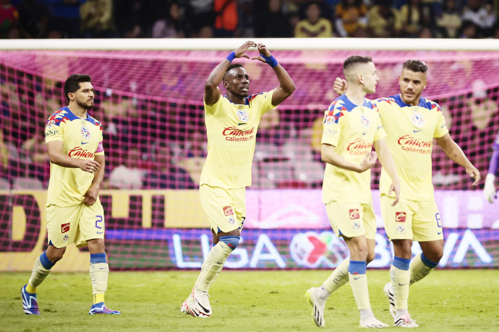 América sigue líder en México y el colombiano Preciado encabeza la tabla de goleadores