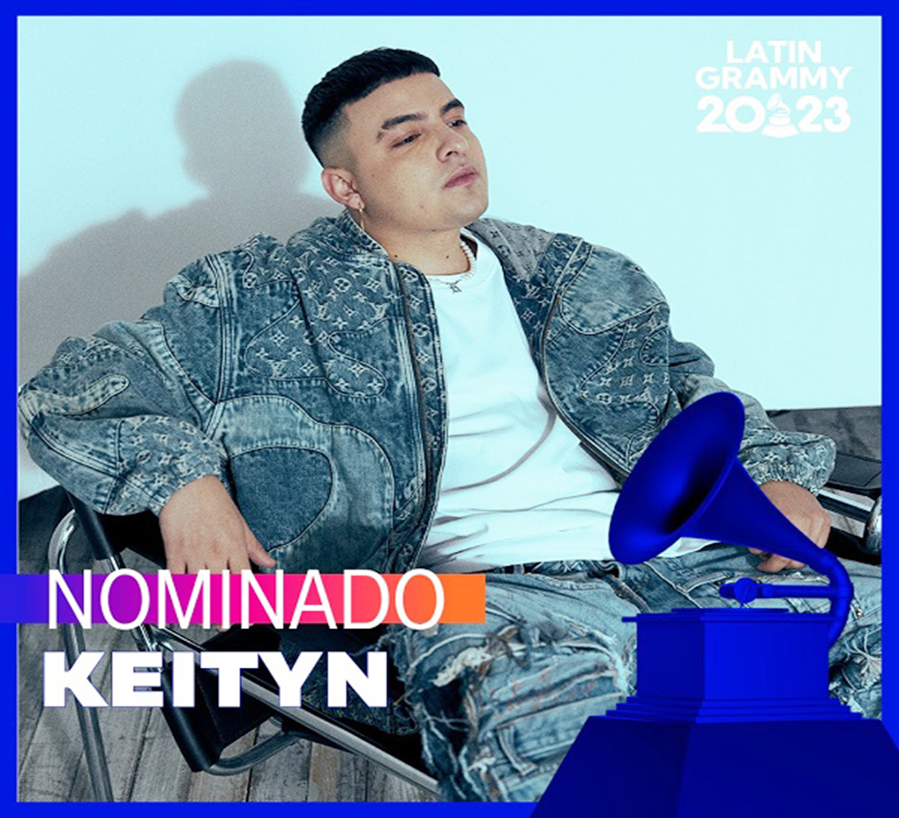 Keityn buscará hacer historia en los Latin Grammy con sus siete nominaciones