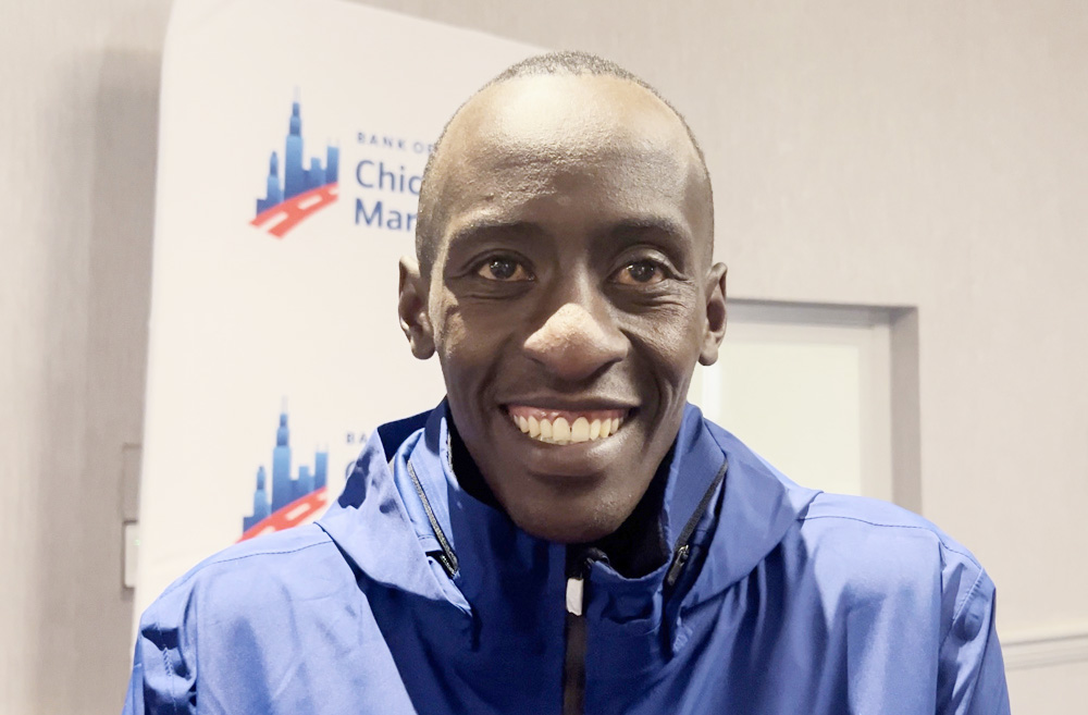 Kelvin Kiptum: “Veía a Kipchoge entrenar y me decía ‘un día seré como él'”