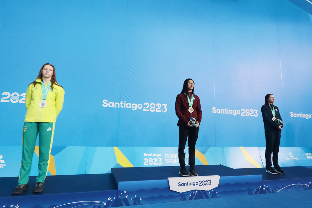 Maggie y Guilherme ratifican su favoritismo en la natación y México arrasa en el taewkondo