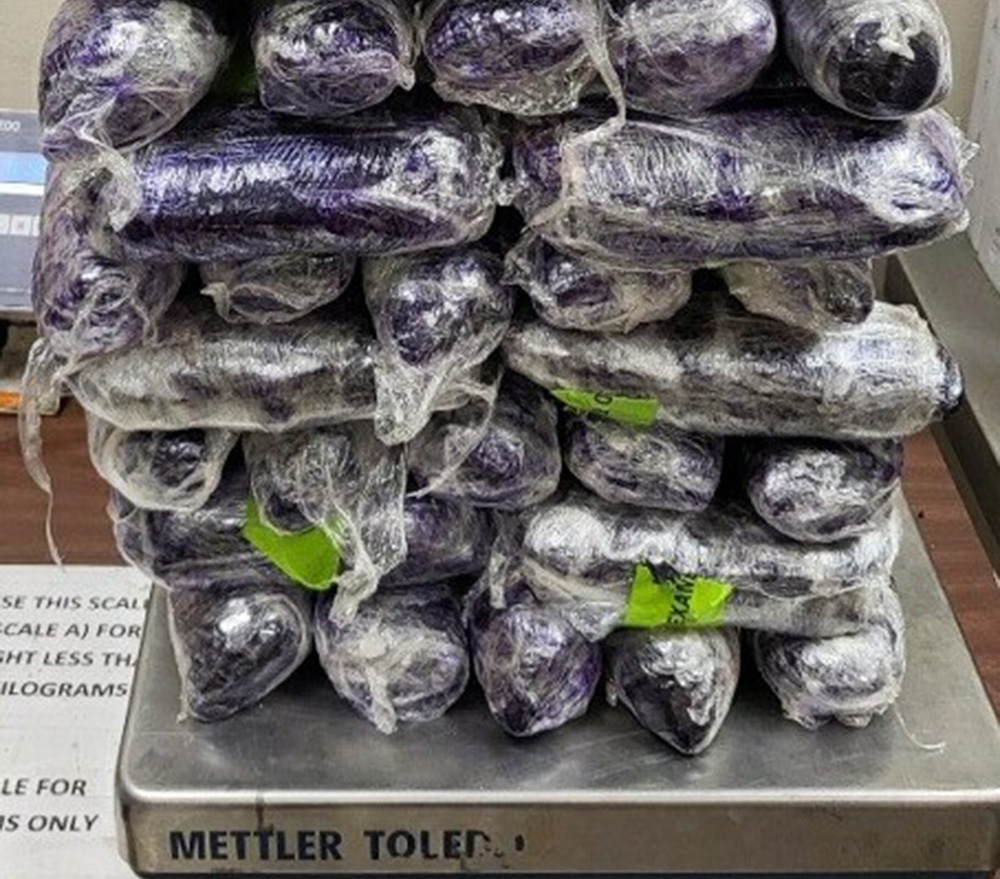 Incautan 930 mil dólares de metanfetamina en el Puente Internacional Hidalgo