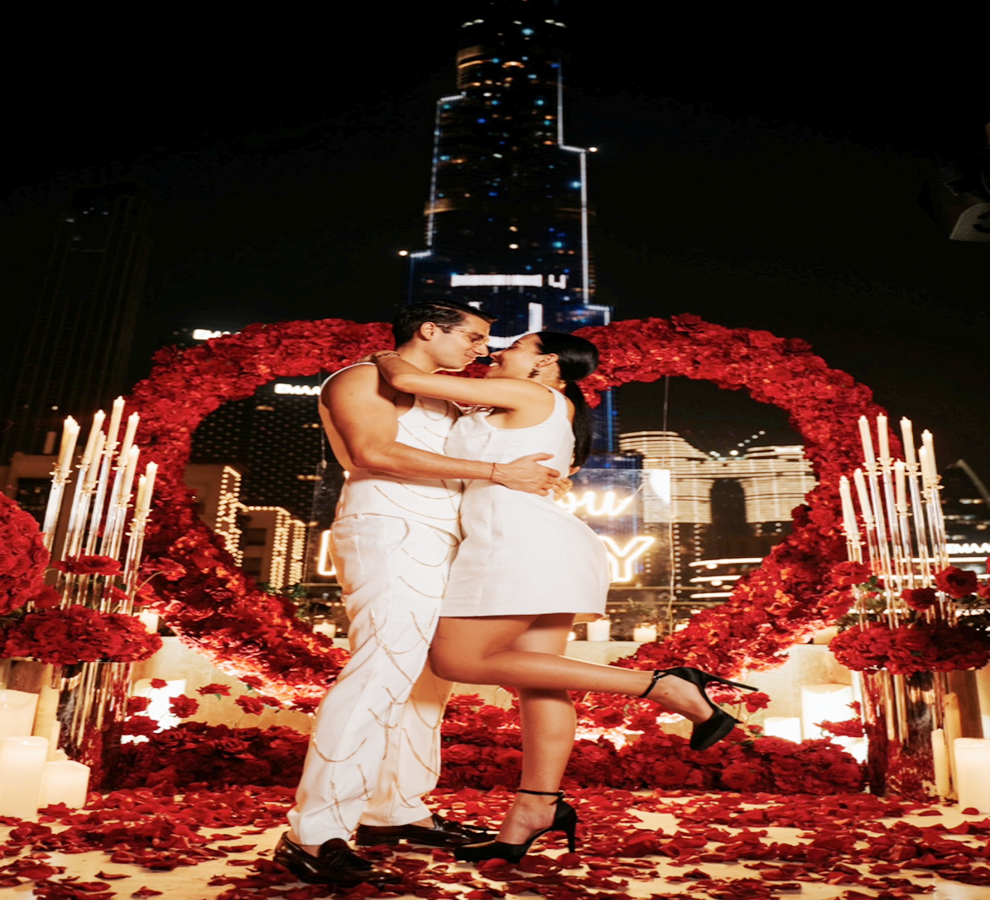 Pipe Bueno le pide matrimonio a Luisa Fernanda W en Dubái