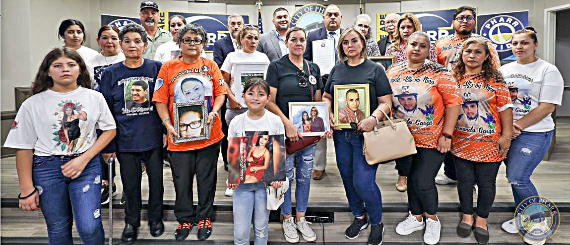 Pharr proclamó el 25 de septiembre de 2023 Día Nacional en Recuerdo de las Víctimas de Asesinato