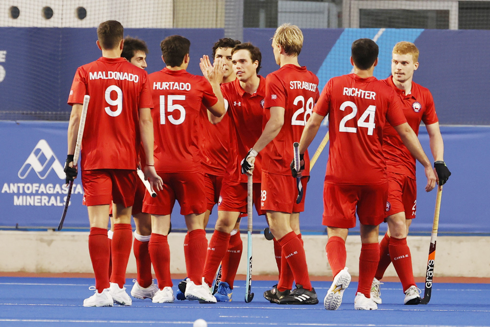 Chile y Estados Unidos avanzan a la semifinal del hockey sobre césped masculino