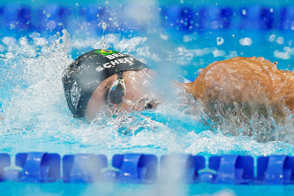 La natación comienza en Santiago con la tradicional rivalidad entre EE.UU. y Brasil