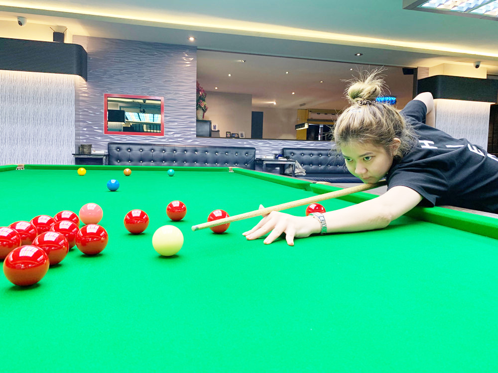 Mink, el snooker es femenino