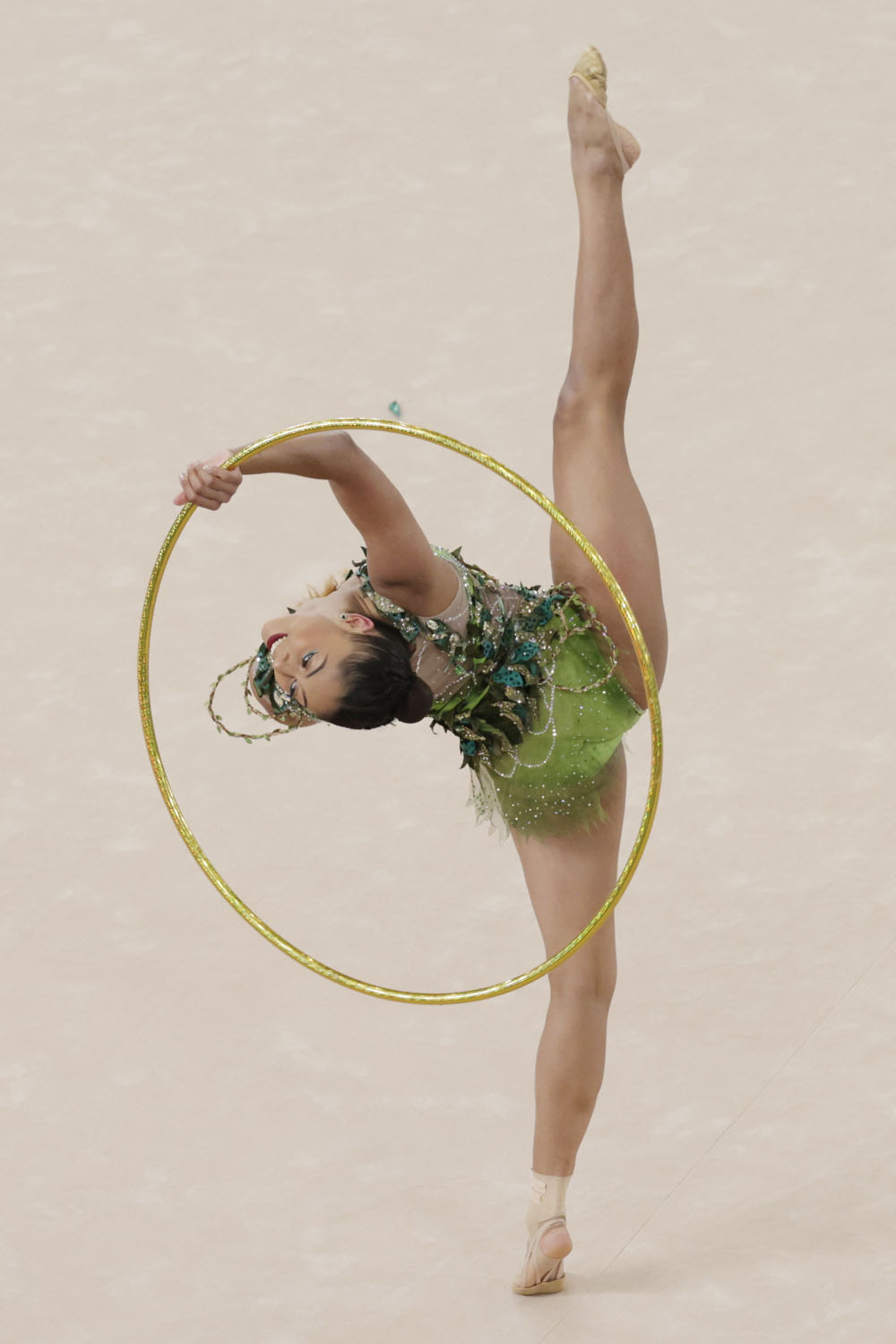 La brasileña Barbara Domingos es la nueva campeona panamericana en gimnasia rítmica