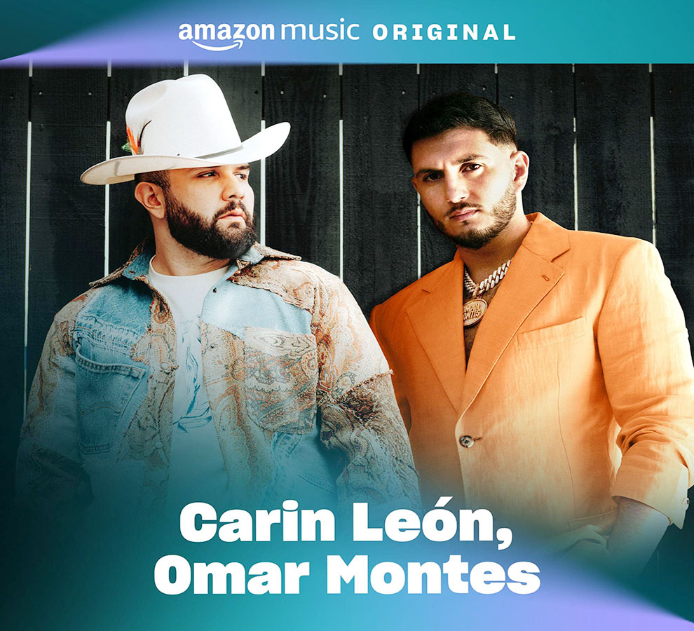 “Ron con Coca”, nueva colaboración de Carin León y Omar Montes en Amazon Music