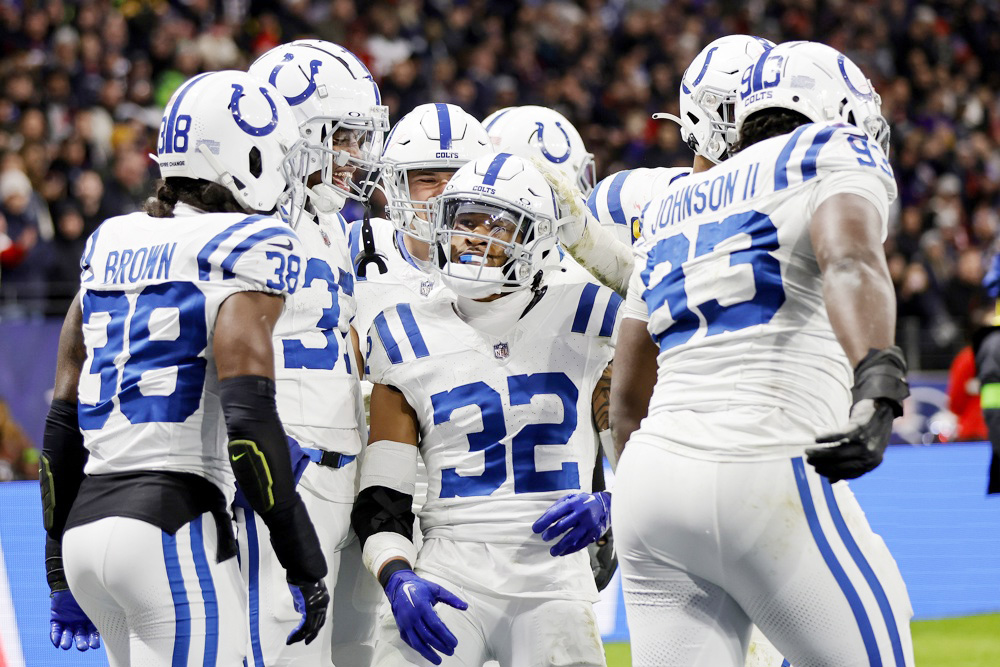 6-10. Los Colts se imponen con gran actuación de su defensiva a Pats en Frankfurt