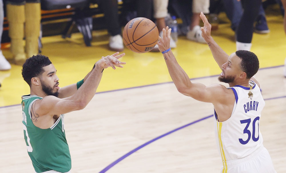 Steph Curry y Jayson Tatum, jugadores de la semana en la NBA