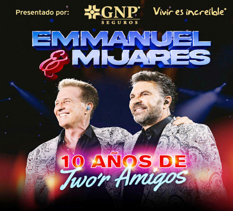 Emmanuel sigue triunfando en cada una de sus presentaciones