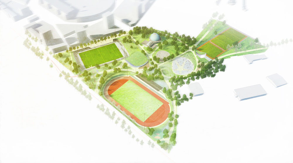 Bruselas transforma los aledaños del antiguo Heysel en un ambicioso proyecto urbanístico