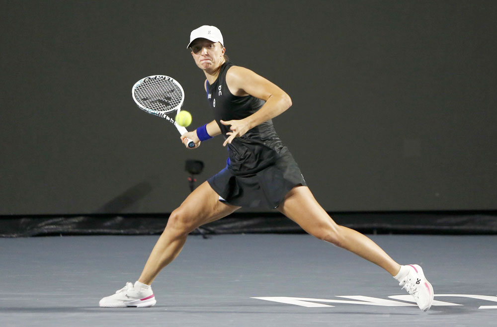 La polaca Iga Swiatek elimina a Sabalenka y va a la final de las Finales de la WTA