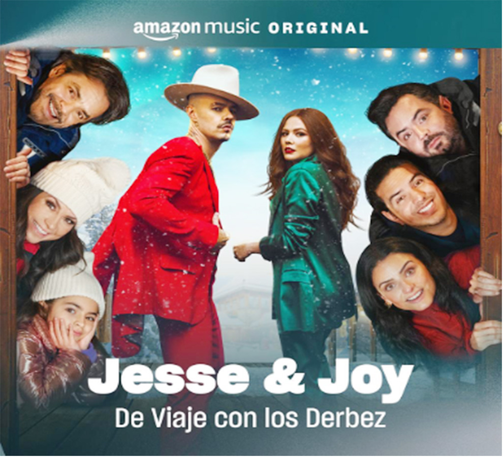 Jesse & Joy y Banda MS brillan en la Navidad de Prime Video