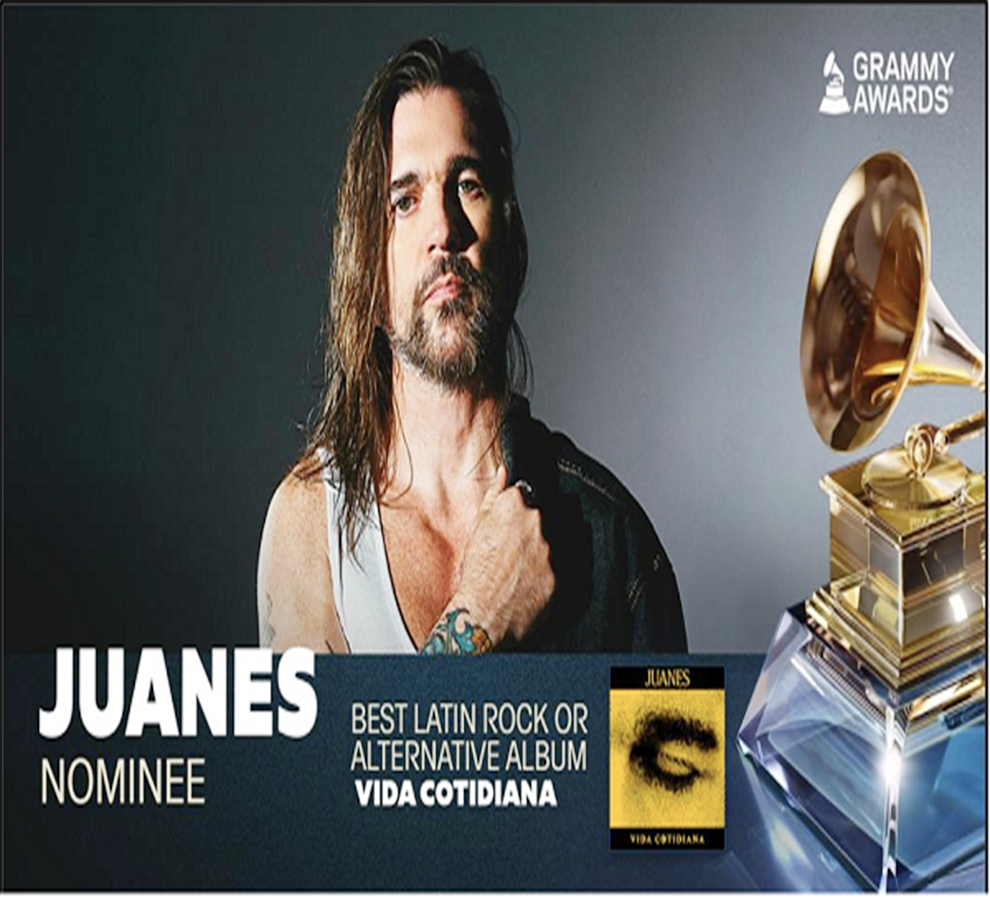 “Estoy feliz y emocionado. No me la creo”, dijo Juanes al conocer nominación al Grammy 