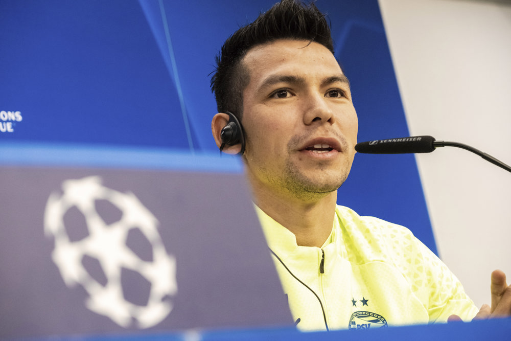 Hirving Lozano: “Es una plaza complicada, pero podemos sacar un buen resultado”