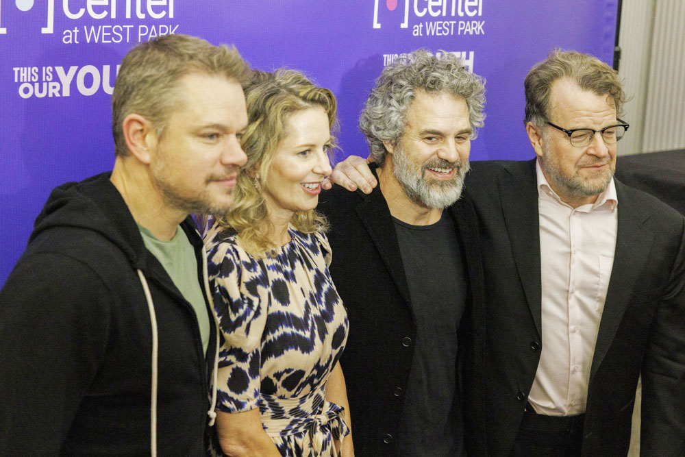 Matt Damon y Mark Ruffalo actúan en una iglesia para “salvarla” de la demolición