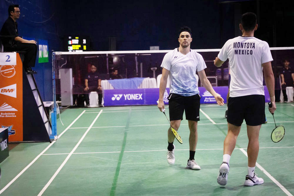 Los mexicanos Montoya y Castillo ganan torneo internacional de bádminton en Guatemala