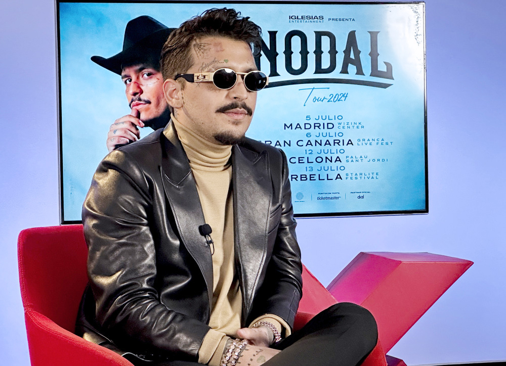 Christian Nodal: “Me gusta hacer música para que la gente no se sienta sola en el mundo”