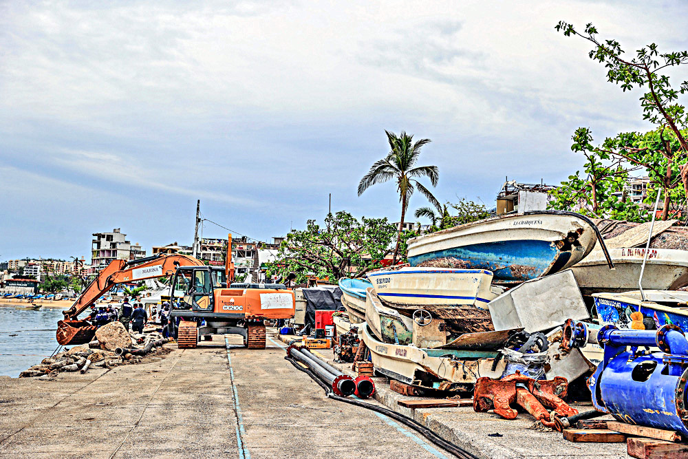 Acapulco sigue devastado