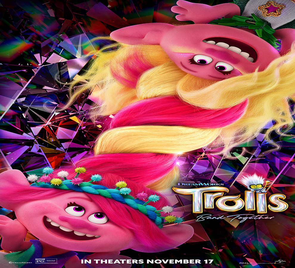 “Trolls Band Together”, con las voces de Anna Kendrickn yJustin Timberlake, se este  17 de noviembre