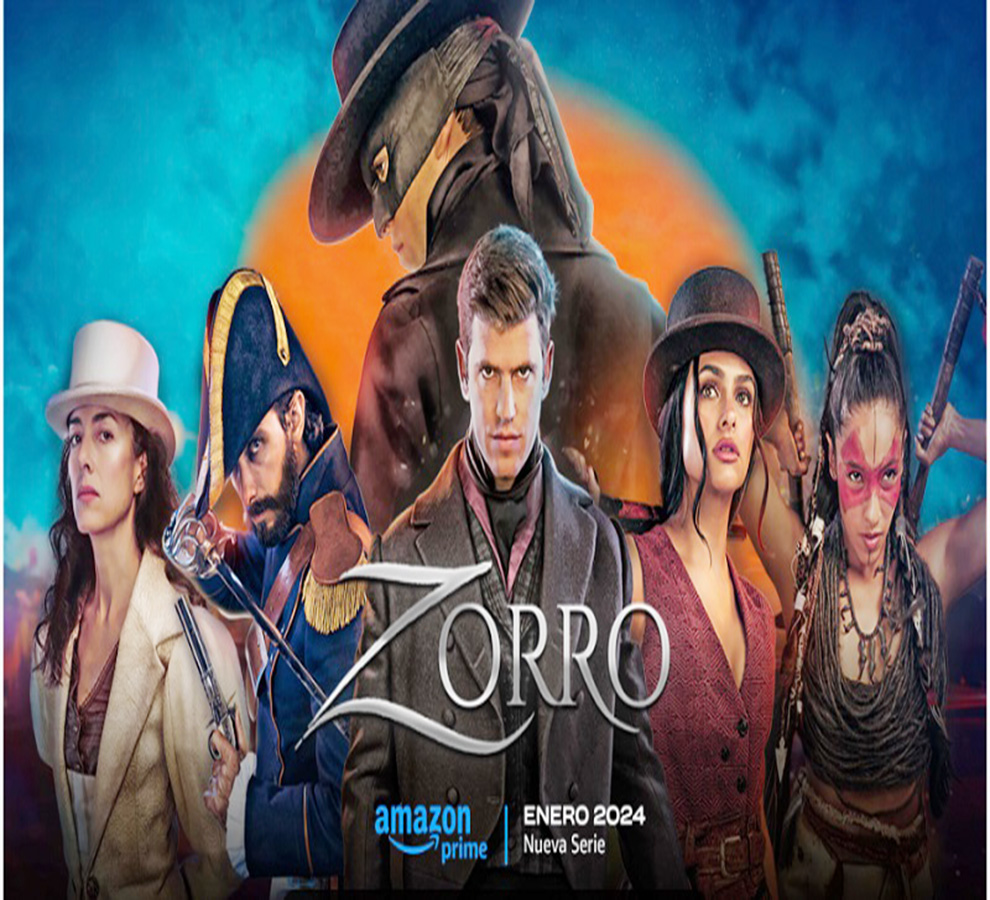 Serie “Zorro” se estrena el 19 de enero con más acción e intriga