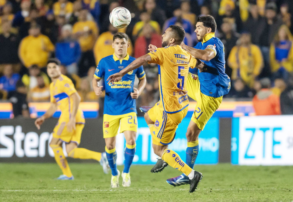 América empata en casa del campeón Tigres en el partido de ida de la final