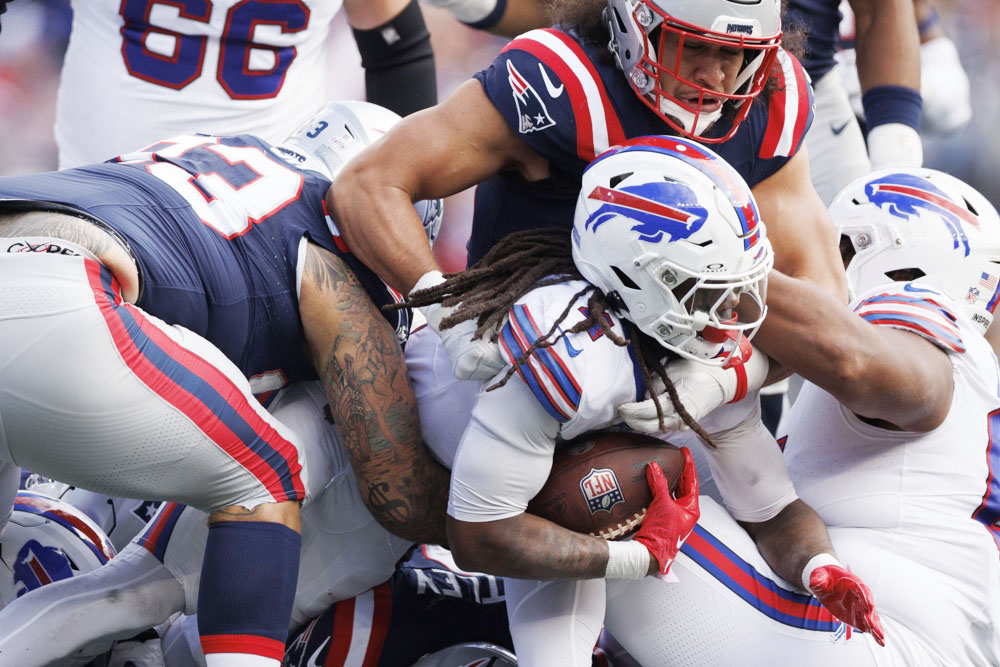 31-10. Los Bills arrollan a los Cowboys en la lluvia de Buffalo