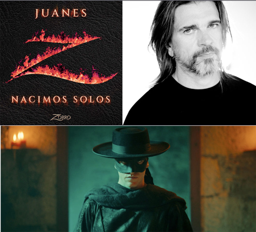 JUANES encabeza la banda sonora de la nueva serie de Prime Video,  ZORRO