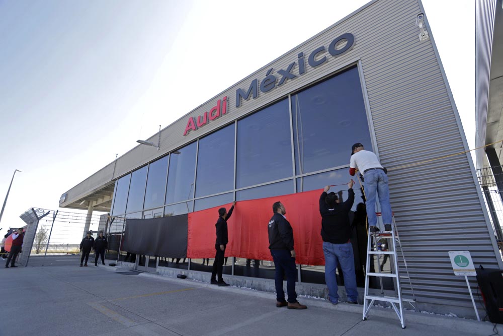 Una huelga estalla en la planta mexicana de la automotriz alemana Audi