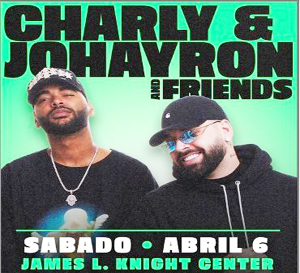 Dueto de urbano Charly y Johayron cerrarán su gira “Los lápices en Miami”