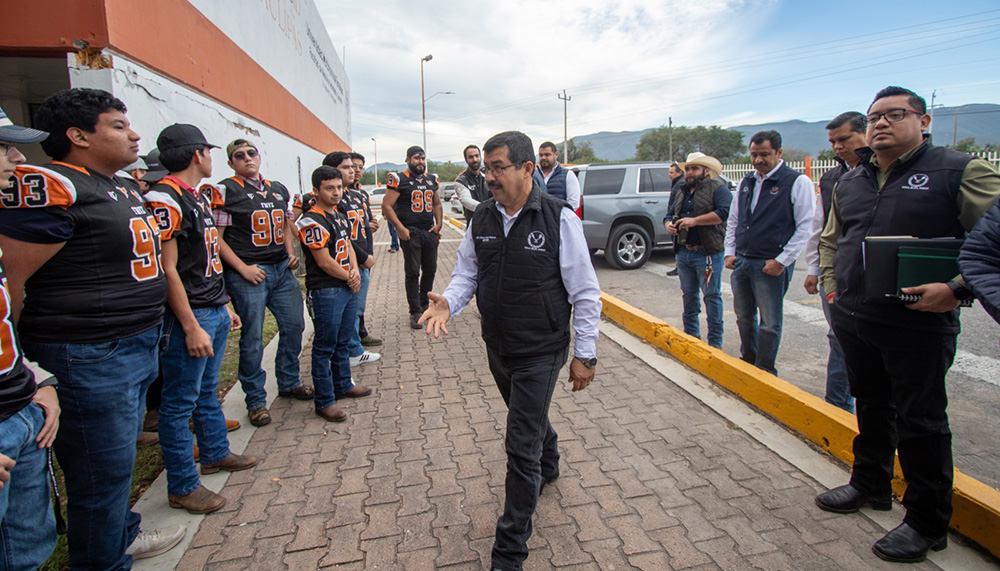 Ofrece Dámaso Anaya total apoyo al deporte universitario