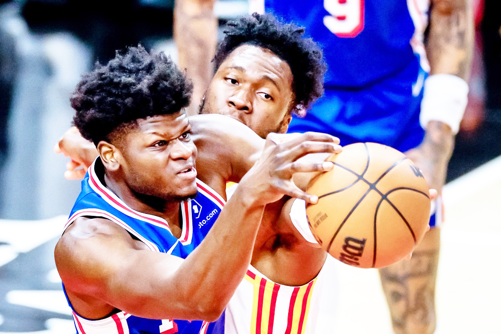 139-132. Los Hawks frenan en la prórroga a unos Sixers sin Embiid