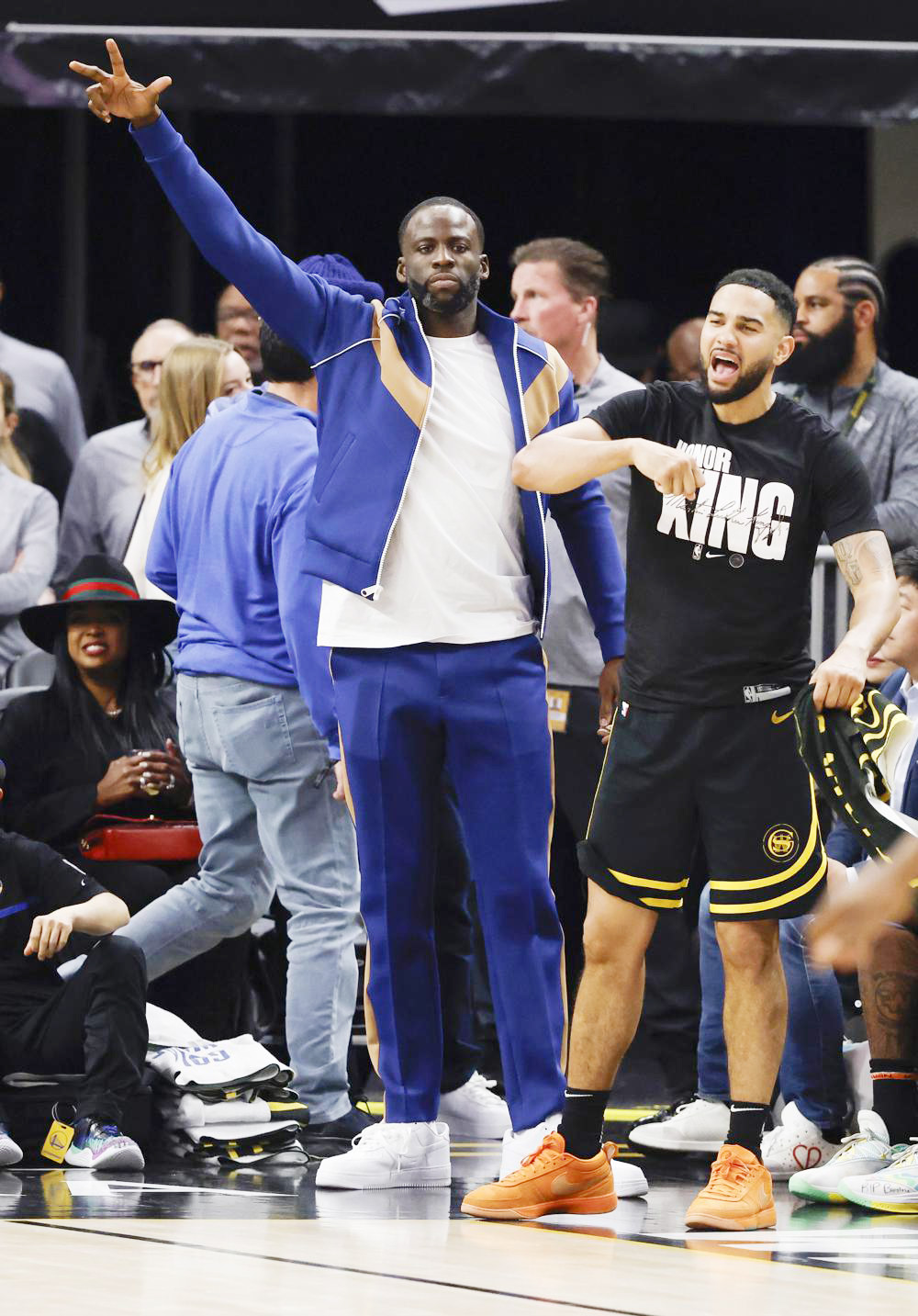 Draymond Green vuelve a competir con los Warriors tras su suspensión
