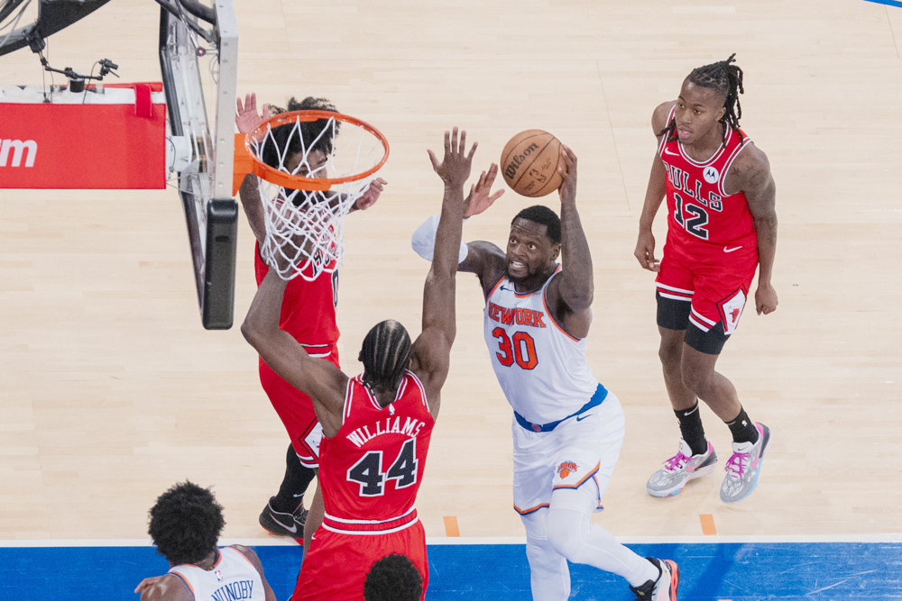 116-100. Randle y Brunson elevan a los Knicks frente a los Bulls