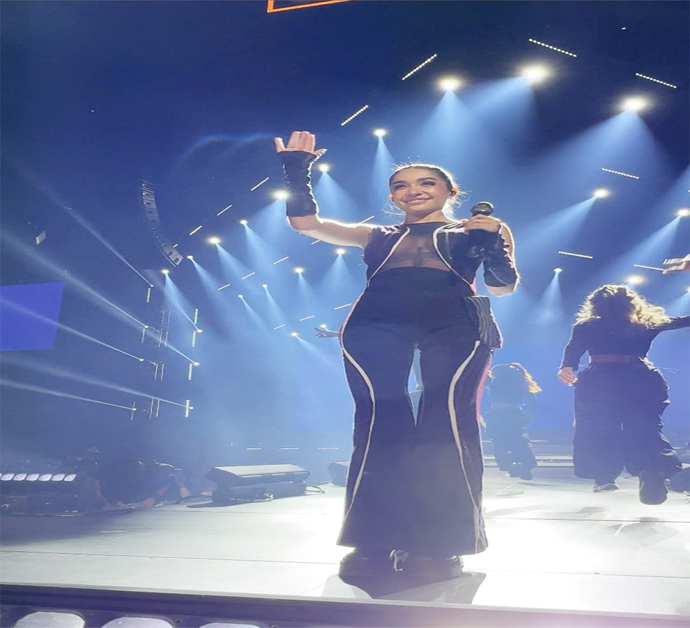 Maria Becerra se presentó en el Festival Calibash