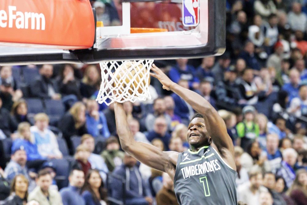 La NBA multa con 40.000 dólares a Anthony Edwards por criticar repetidamente a los árbitros