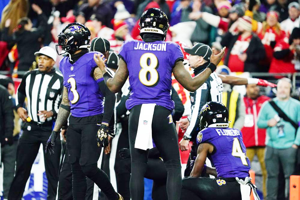 La final de la Conferencia Americana Ravens-Chiefs, la más vista en la historia de la NFL