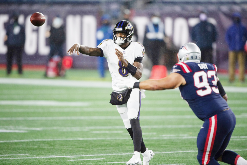 Tom Brady dice a Lamar Jackson que es la razón por la que la gente ve la NFL